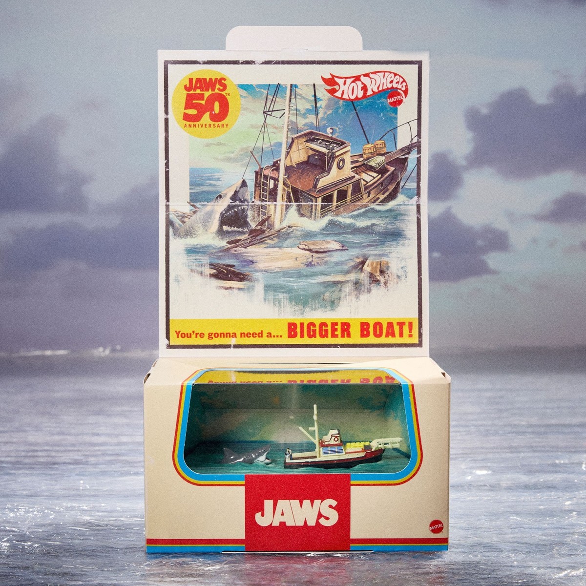 Hot Wheels Collectors 50th Anniversary Jaws Set SDCC 2025 ✓SHIPS