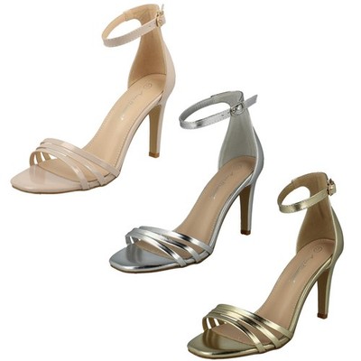 Damen Anne Michelle High Heeled Abend Sandalen 'F1R2116'