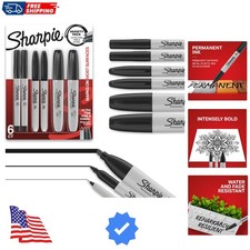 Permanent Markers Variety Pack, Includes Chisel, Fine, and Ultra-Fine Tips, M...