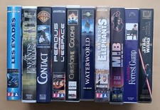 Lot 10 cassettes VHS classiques drames