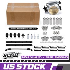Fabricated 102mm Ls1 Intake Manifoldthrottle Body Ls2 Ls6 Sheet Metal Aluminum Fabricated 102mm Ls1 Intake Manifoldthrottle Body Ls2 Ls6 Sheet Metal Aluminum