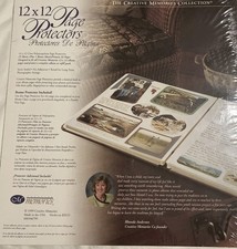 Creative Memories Original 12x12 Scrapbook Album Page Protectors 1999 New Sealed