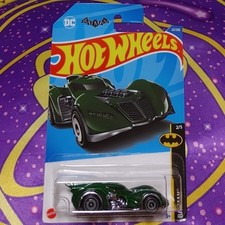 Hot Wheels Batman Arkham Asylum Batmobile grün