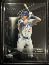 2026 Topps Chrome Black Owen Caissie Rookie #51