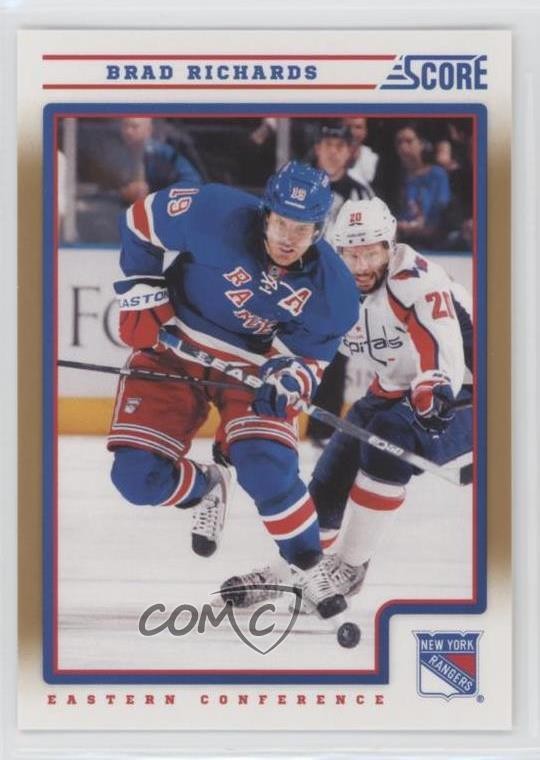 2012-13 Score Gold Rush Brad Richards #313 nq3