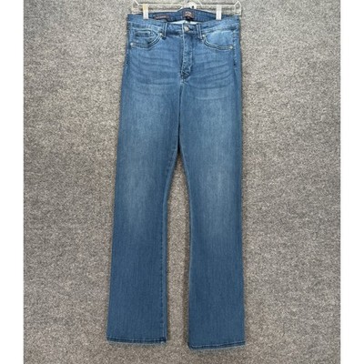 NYDJ Slim Bootcut Jeans Women 6 Blue Lift Tuck Technology Shaping Denim Stretch