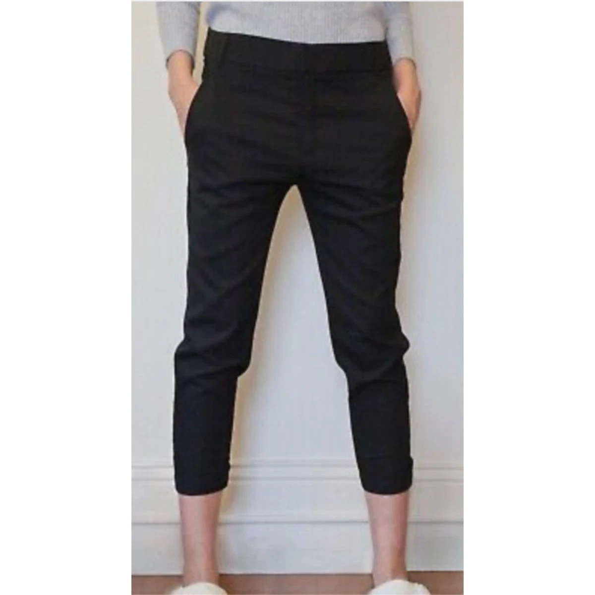 HELMUT LANG Wool Black Pants for Women for sale | eBay