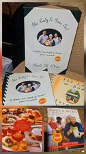 Lot 3 Paula Deen & Friends Southern Style Savannah Lady Sons Set COOKBOOK 2005