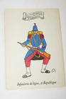 KERMORVER LINE INFANTRY 1848 UNIFORMS FRENCH ARMY POSTCARD R2370