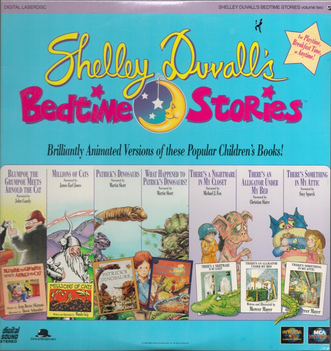 Shelley Duvall Bedtime Stories: vol.2 (1992) Laserdisc