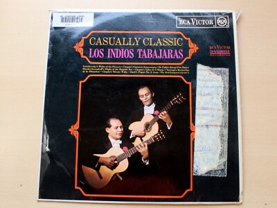 Los Indios Tabajaras/Casually Classic/1966 RCA LP/Ex BBC Gramophone Library/EX