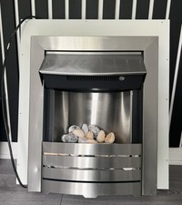 Adam Abbey Modern Fireplace with Helios Electric Fire