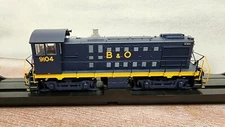 Baltimore & Ohio RR ALCO diesel S-4 9104 Atlas 10003829 ESU LokSound and DCC HO