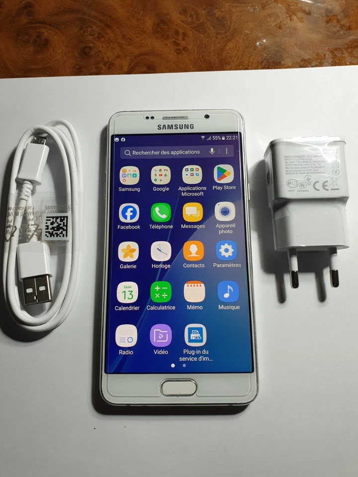  Samsung Galaxy A5.(6) SM-510F Blanc  Perle Débloqué Toutes Opérateurs  - Photo 2/4