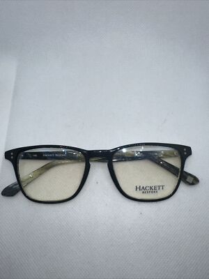 Hackett Bespoke Heb140 51/19 145 Black Unisex Adult Eyeglass Frames Z42