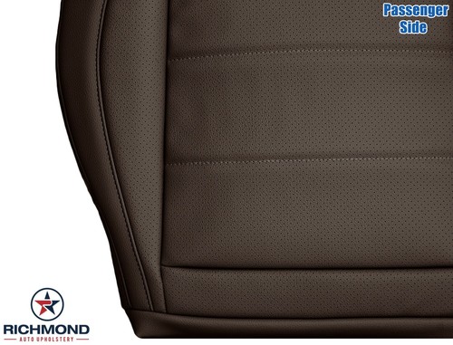 2020-2023 Benz GLS450 -Passenger Side Bottom Leather Seat Cover Brown Perforated - Picture 13 of 17
