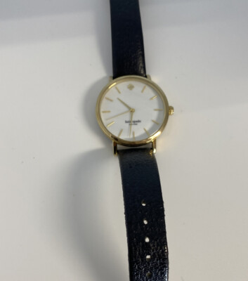 Kate Spade Live Colorfully Women s  watch Bone White Face Leather Band