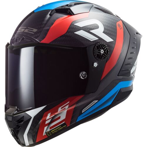 Motorcycle Helmet L LS2 Thunder Gp Supra FF805 Carbon - Integral Helmet Sport - Picture 1 of 6
