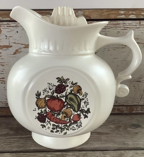 Beautiful Nelson McCoy #202 1975 Line “Spice Delight” Lidded Pitcher