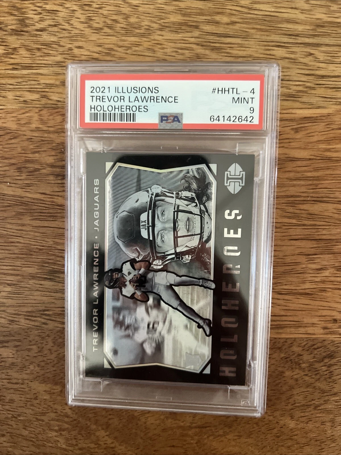 Trevor Lawrence Panini Illusions Holoheroes #HHTL4 Base