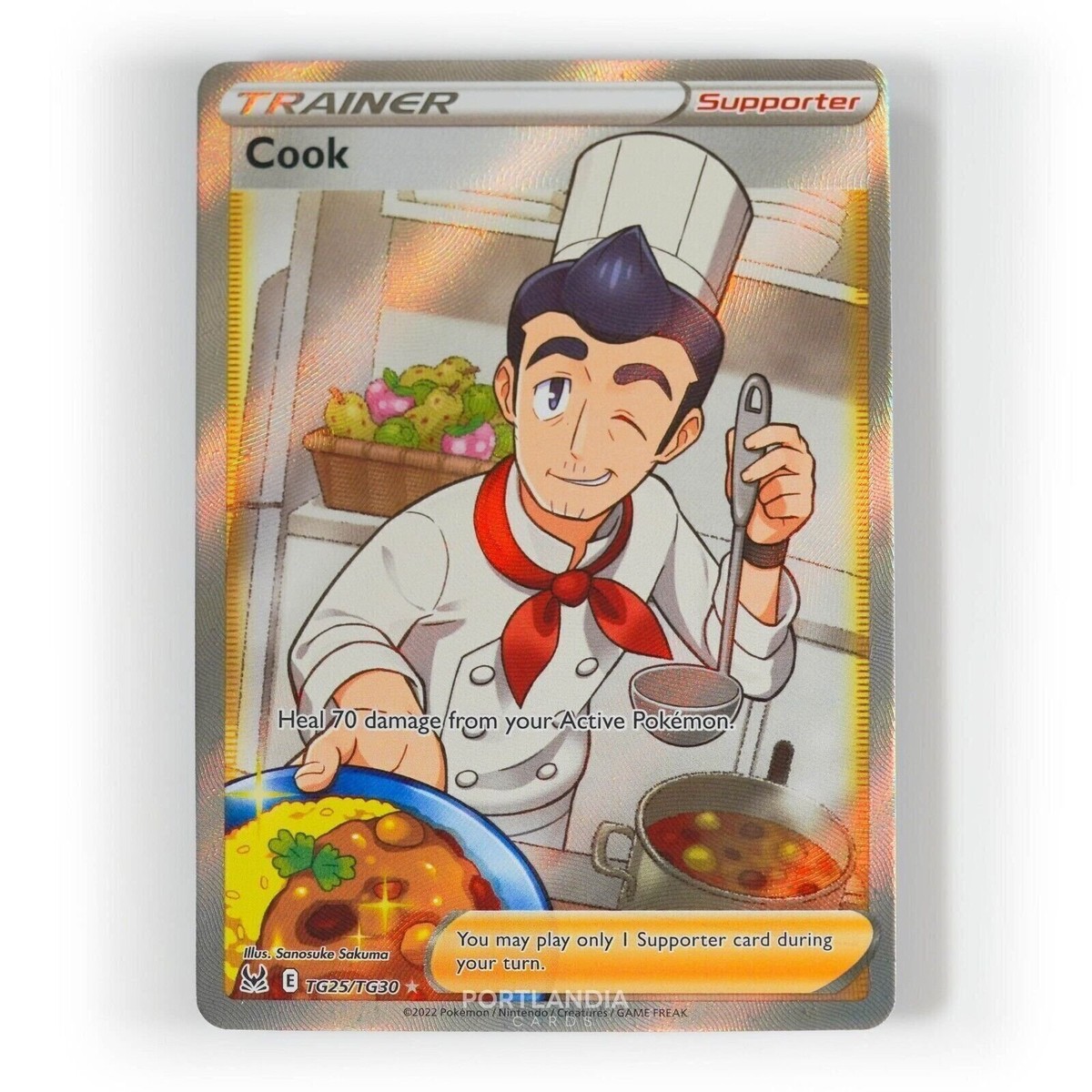 Pokemon - Cook - TG25/TG30 - SWSH Lost Origin - Full Art Trainer