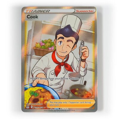 Pokemon - Cook - TG25/TG30 - SWSH Lost Origin - Full Art Trainer