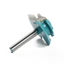 45 Degree Lock Miter Router Bit 1/4" Shank Woodworking Tools Joint Router Bit