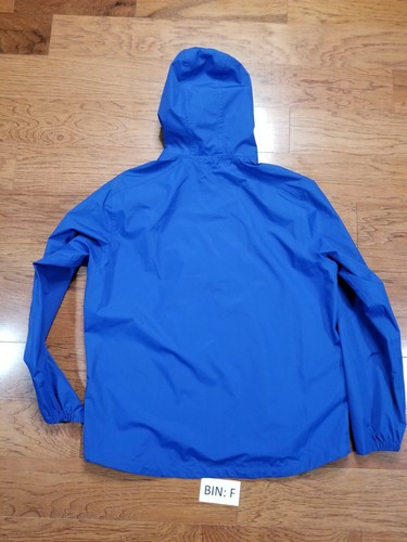 Rain Jacket Mens Size L Full Zip 