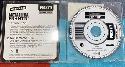 LLICA／メタリカ　CD METALLICA original (mini) CD (POCK IT) Frantic 2003 on Vertigo