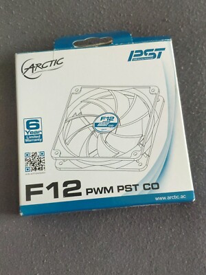 Arctic F12 PWM PST CO 120mm Case Cooling Fan 4-pin Computer PC Lüfter sehr leise