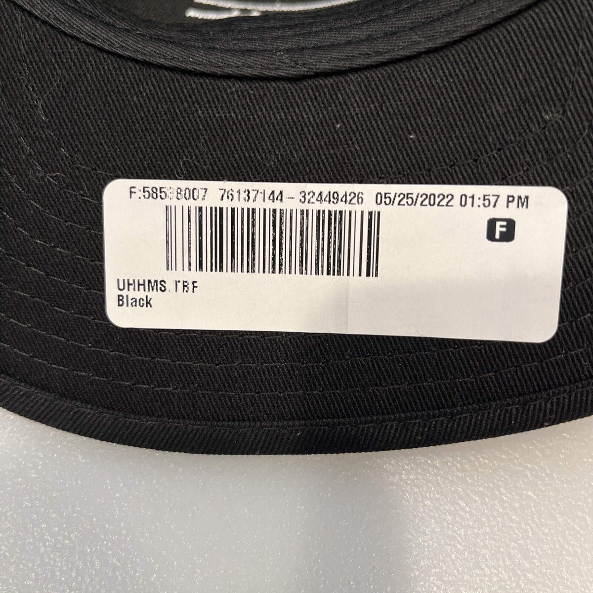 Universal Hip Hop Museum 5 Panel Hat Strapback Cap Men OSFM Black