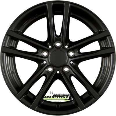 Rial X10 racing-schwarz 8x19 ET47 - LK5/112 ML66.5 Felge Alu - Bild 1 von 4
