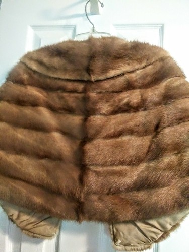 shoulder fur cape