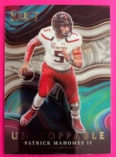 Patrick Mahomes 2022 Panini Select Draft #UNSTOPPABLE INSERT US-PM CHIEFS