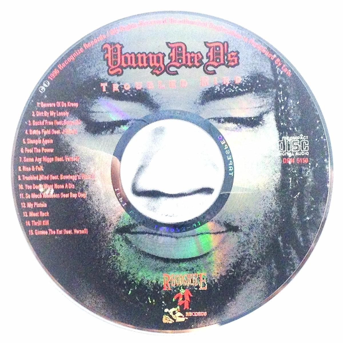 Young Dre D　Troubled Mind　g rap Young Dre D: Troubled Mind: CD – Mint Underground