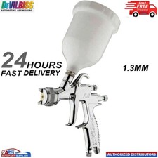  Devilbiss FLG-5 Spray Gun 1.3 mm Gravity Car Air Feed Sprayer Paint Solvent