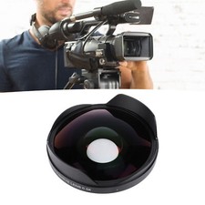 New 0.3X Fisheye Lens 72mm Thread Mount Long Depth Field Wide Angle Fisheye Lens