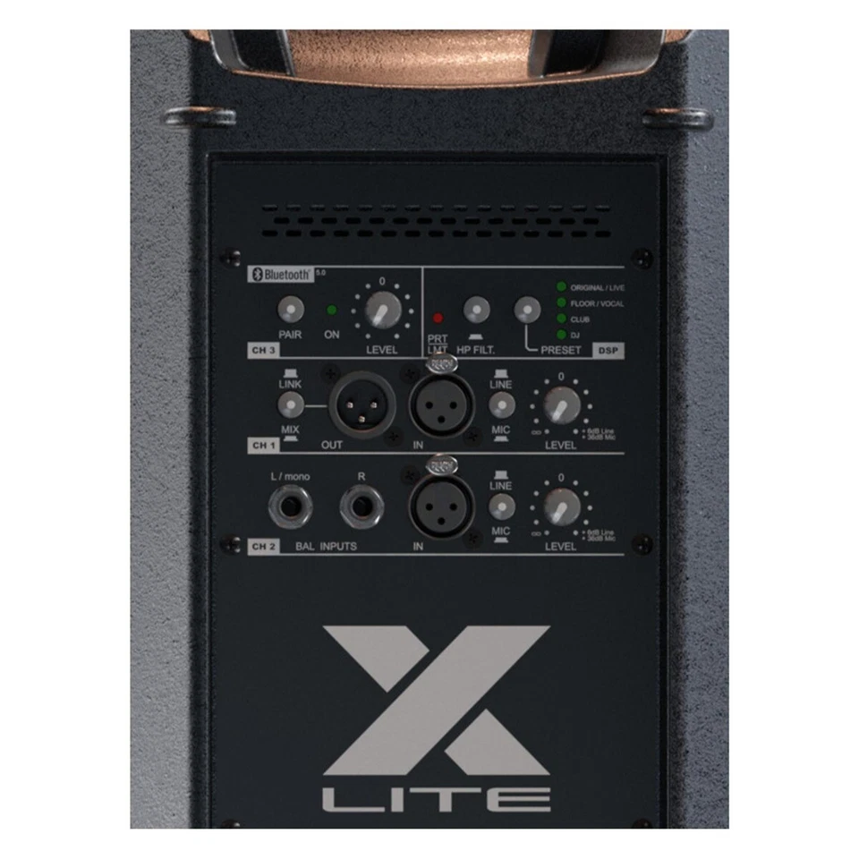 Altavoces de audio profesional FBT X-LITE 112A 12" con Bluetooth DJ con paquete de soportes Foto 4 de 4
