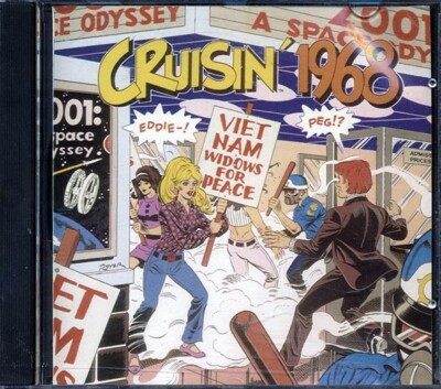CRUISIN' 1968 *Sealed* CD  Steppenwolf, Temptations, Box Tops, Bobby Goldsboro
