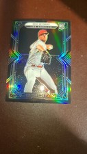 Reid Detmers 2022 Chronicles Obsidian Baseball - RC #8 - Los Angeles Angels