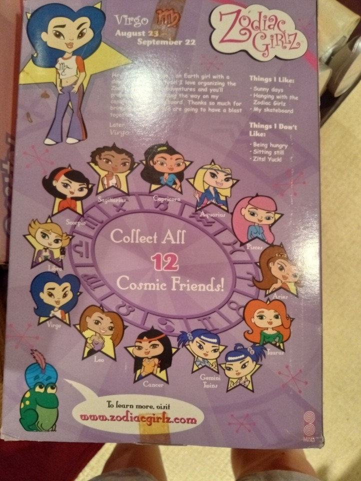 NIB Zodiac Girlz Doll Virgo Astrology Astrological Sign eBay