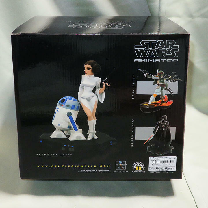 Gentle Giant Star Wars Animated Statue Leia & R2-D2 Limited