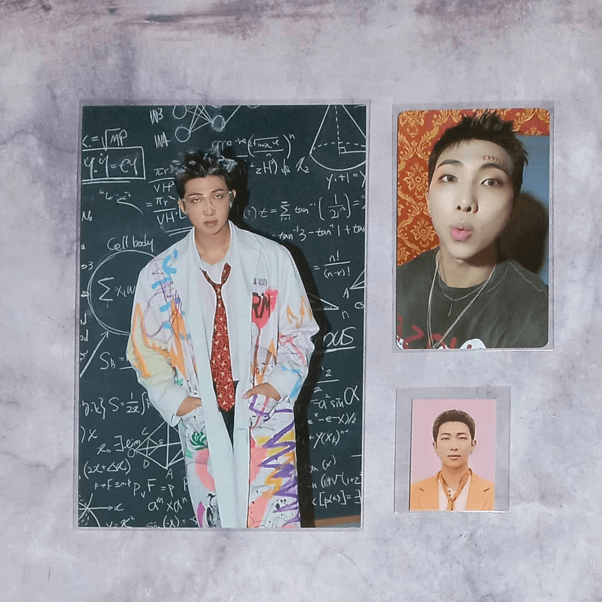 BTS 2022 Season's Greetings Photo Card Postcard ID Photo - RM Set