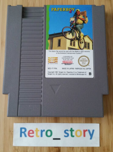 Nintendo NES Paperboy 2 PAL