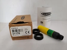 BANNER ENGINEERING S18SP6DLQ PHOTOELECTRIC SENSOR 10-30VDC PNP (31176) NIB