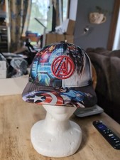 Marvel Avengers Snap Back Super Hero Hat Adjustable Youth One Size Colorful