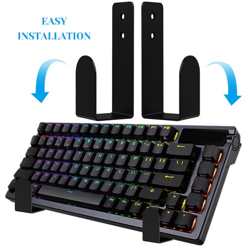 1 Set of Keyboard Holder Wall Keyboard Stand Keyboard Support Keyboard Rack - Afbeelding 9 van 12