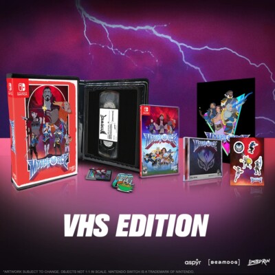 Mythforce VHS Edition Limited Run Games for Nintendo Switch
