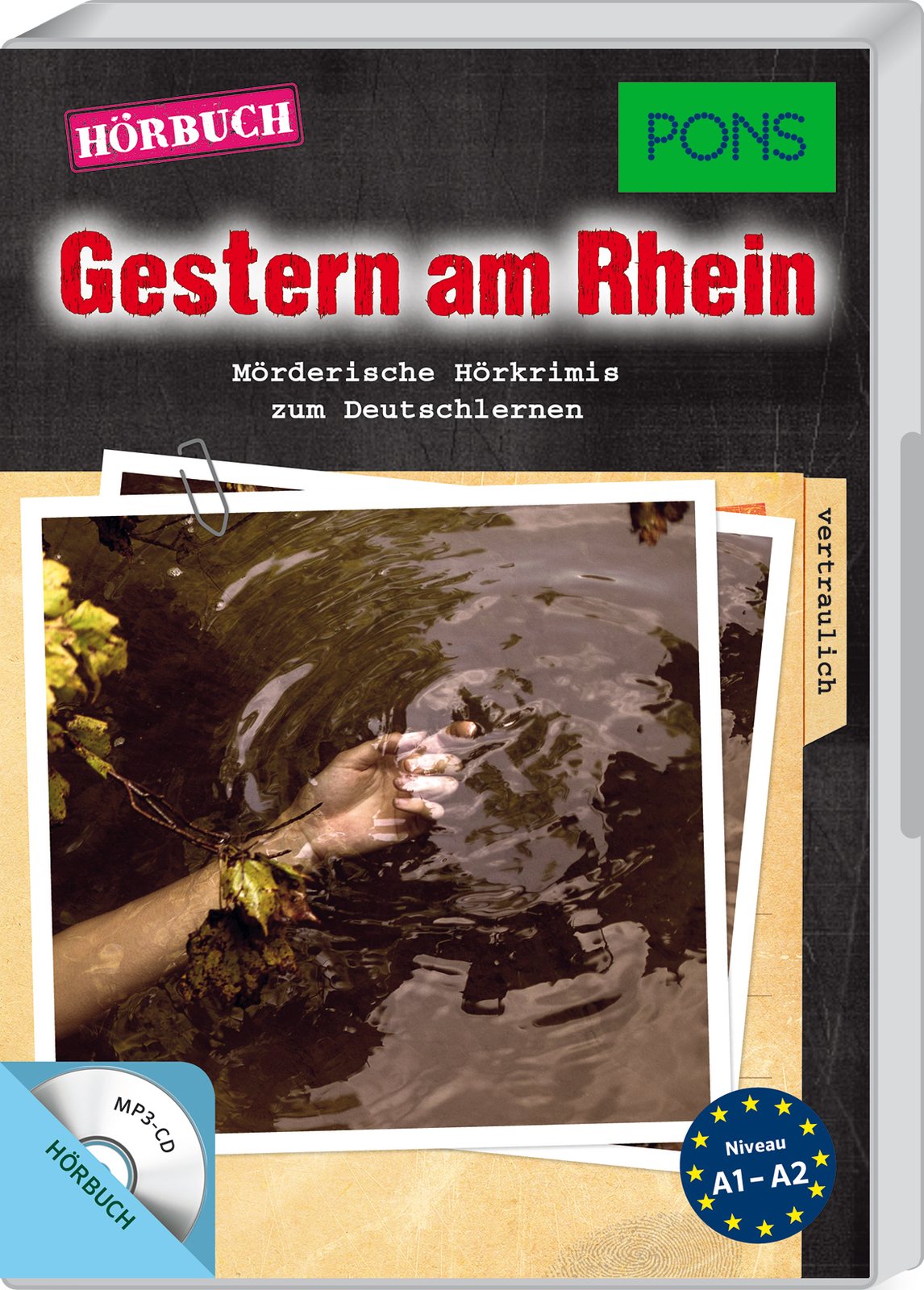 Thumbnail - Unbekannt. / Pons Hörkrimi Deutsch Als Fremdsprache - Gestern Am Rhein