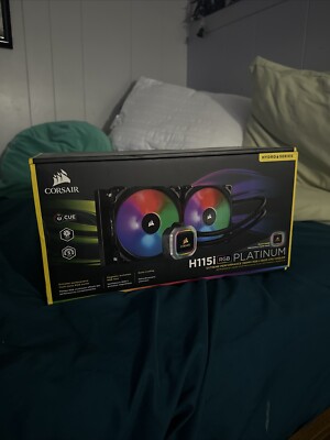 Corsair Hydro Series H115i RGB Platinum 280mm Liqid CPU Cooler for AMD and Intel